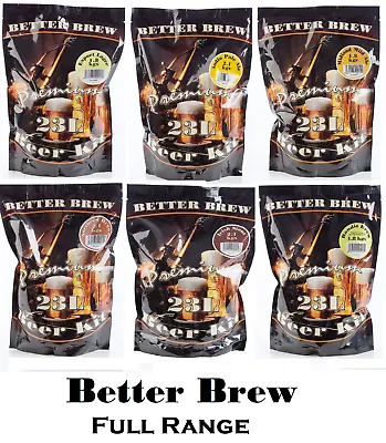 Better Brew Beer Lager Making Kits Make Home Brew Refill Ingredients Kit Brewing • £6.99