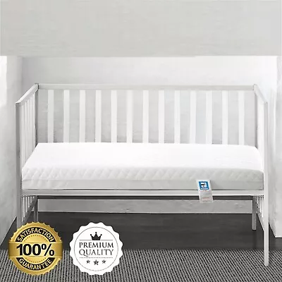 Cot Bed Mattress For MotherPlus- Quilted & Thick - 120x60cm & 140x70 • £8.45