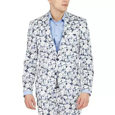 Bar III Mens Floral Print Slim Fit Suit Separate Blazer Jacket BHFO 7167 • $14.99