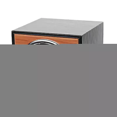 Vertical Leather Wood Automatic Rotation Watch Winder Display Case Box • $54.38