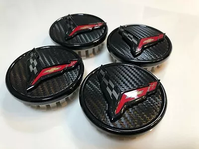 $189.95 • Buy GM 2023 C8 Z06 Corvette Carbon Fiber Black Center Cap Wheel Centercap