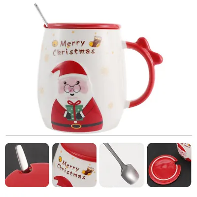£18.33 • Buy  Christmas Ceramic Mug Santa Claus Thermal Ceramics Milk Cup Child