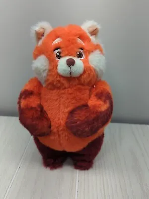 Disney Store Turning Red Mei Panda Plush Red Panda Wearing Backpack Stuffed Toy • $11.99