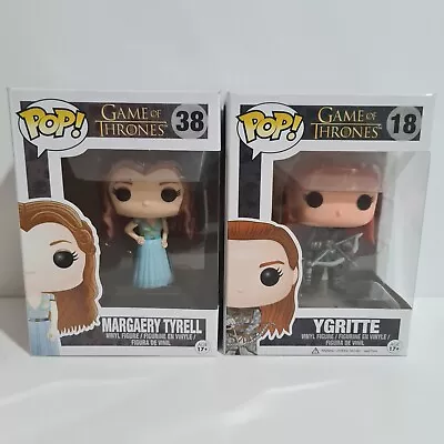 Funko Pop Vinyl Bundle/Lot X 2 Game Of Thrones. Margery Tyrell #38 & Ygritte #18 • $72.99