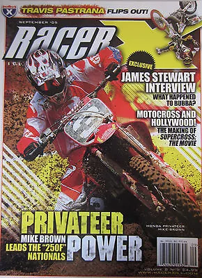 $9.95 • Buy Transworld Motocross Magazine September 2005 James Stewart Interview Mike Brown