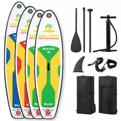 4 X SUP Package 2-9ft Kids 9.9ft WOMEN 10ft MEN INFLATABLE STAND UP PADDLE BOARD • $1818