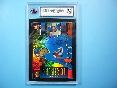 1994/95 Upper Deck Ud Mcdonalds Nhl Hockey Card Mcd-31 Peter Forsberg Ksa 9.5 Rj • $34.99