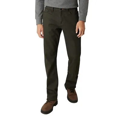 Weatherproof Vintage Men’s Fleece Lined Pant Bonded Fleece Stretch Size 38x32 • $24.99