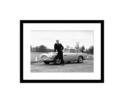 Iconic Sean Connery James Bond Vintage Retro Poster Art Print. Rare Memoranilia • £37.29