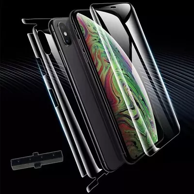 Full Edge HydroGel Screen Protector For IPhone X XS Front & Back • $13.95