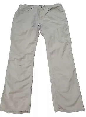 Mountain Khakis Pants Mens 38x31 Outdoor Beige Slim Tailored Fit • $8.99