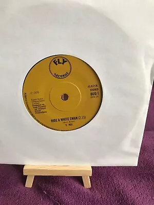 T.rex Ride A White Swan Marc Bolan 7  Vinyl  free P&p • £4.99