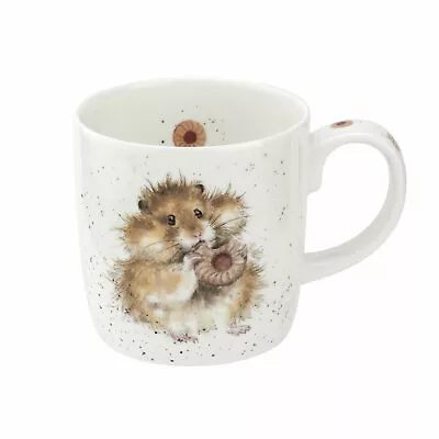 Royal Worcester Wrendale Designs 14 Ounce Mug - Diet Starts Tomorrow (Hamster) • $17