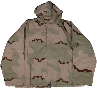 US Military DCU Chemical Protective Jacket W Hood Overgarment NFR JSLIST Parka • $49.95