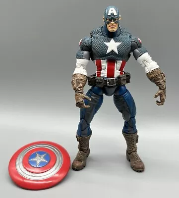 Marvel Legends Toybiz 6” Classic Captain America  Series 8 Action Figure Loose • $17.99