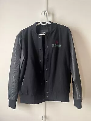 LONG X MISHKA Death Adder Chain Varsity Jacket Neon • $70