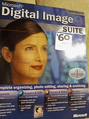 Microsoft Digital Image Suite 9 • $13.99