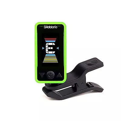 Guitar Tuner D'Addario PW-CT-17GN Eclipse Headstock Green. Guitar Uke Bass  • £13.49