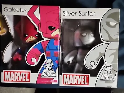 Mighty Muggs Figure Lot Galactus & Silver Surfer Marvel Hasbro New In Box • $9.99