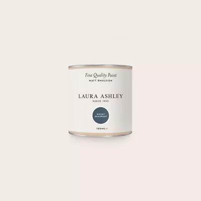 Laura Ashley Matt Emulsion Paint Tester Pot 100ml Dusky Seaspray - • £9.49