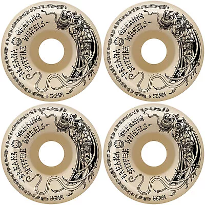 Spitfire Skateboard Wheels 56mm Geering Tormentor Conical Full Natural • $43.95