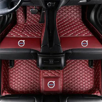 Custom Car Floor Mats For Volvo All Models Waterproof Carpets Handmade Liner Set • $41.21