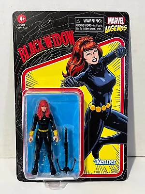 Hasbro Marvel Legends Retro 3.75  BLACK WIDOW Action Figure  Kenner • $13.95