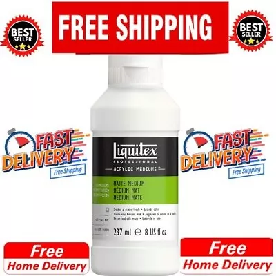 £13.18 • Buy Liquitex Professional Matte Fluid Medium - 237 Ml