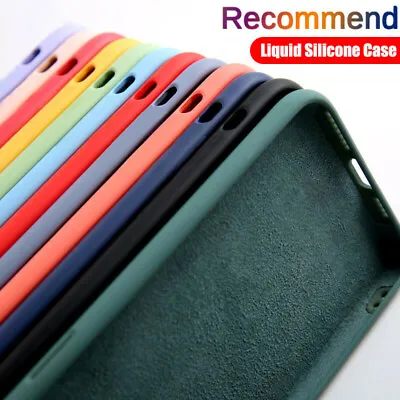 $2.19 • Buy Phone Case For IPhone 14 Pro Max 13 12 11 XS XR X 7 8 Soft Liquid Silicone Cover