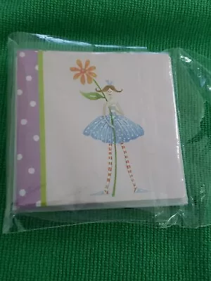 2007 Marian Heath Gift Enclosure Cards Pkg Of 10. Blank Inside. Whimsical Girl • $5.90