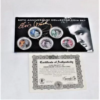 Assortment Of Elvis Presley Painted Collector Coins • $9.99