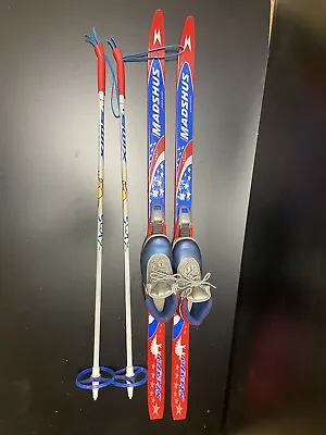 Madshus Jr Series 617 Stego Cross Country Skis 108cm • $50