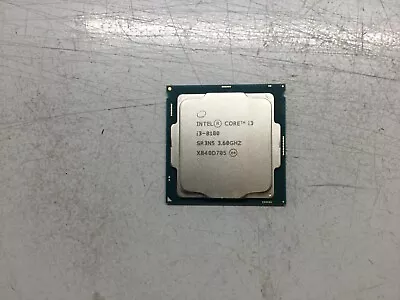 AU Seller Intel Core I3 8100 CPU LGA1151 Tested • $50