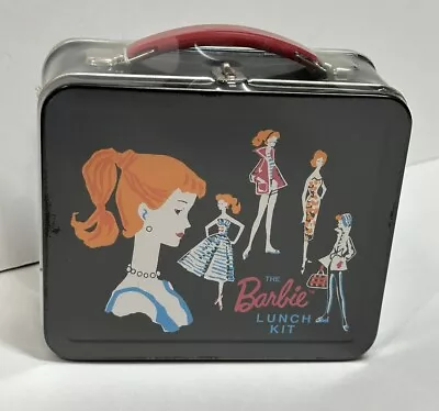 Vtg 1998 BARBIE Hallmark School Days Lunch Kit Box 1962 Reproduction Limited Ed • $14.41