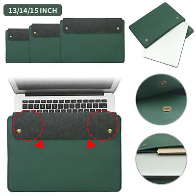 Laptop Notebook Sleeve Pouch Case Bag For 13'' 14'' 15'' MacBook Air/Pro Dell HP • $25.29