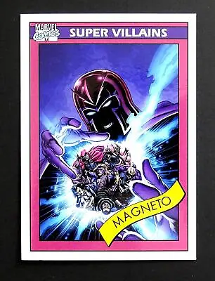 2015 Fleer Marvel Retro 1990 Impel Marvel Universe Magneto #6 • $39.99