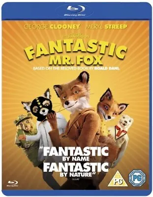 Fantastic Mr. Fox Blu-ray (2010) Wes Anderson Cert PG 2 Discs Quality Guaranteed • £3.38