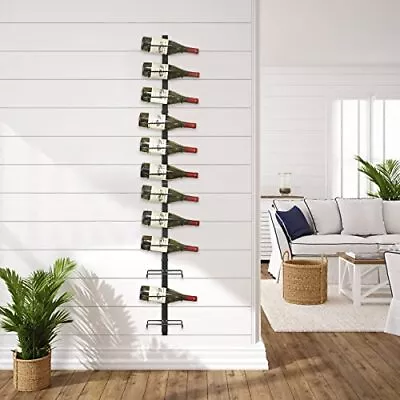 Wall Wine Rack For 12 Wine Bottles DIY Detachable Wine Storage Organizer • $39.80