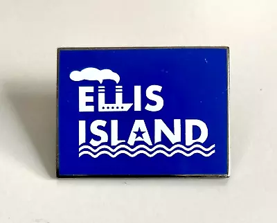 Ellis Island National Museum Of Immigration New York Harbor Pin Lapel Hat Gear • $9.80