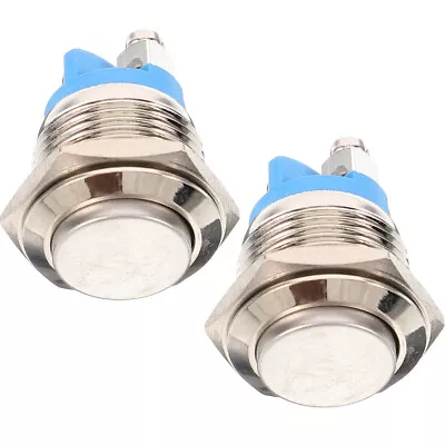  2 Pcs Bell Push Button Light Doorbell Decorative Water Proof • £5.27