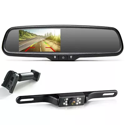 4.3  Car Rear View Mirror Monitor No1 Mount Backup Reversing Camera For Colorado • $52.89