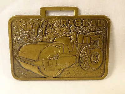 Nice Vintage RayGo Rascal Steam Roller Minneapolis MN Bronze All Metal Watch Fob • $12.99