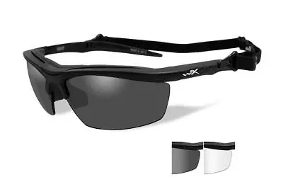 NEW Wiley X WX Changeables Guard Matte Black Sunglasses 4004 100% AUTHENTIC • $55.80