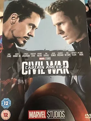 Captain America Civil War DVD - Brand New & Sealed - With Sleeve / Cover • £2.55