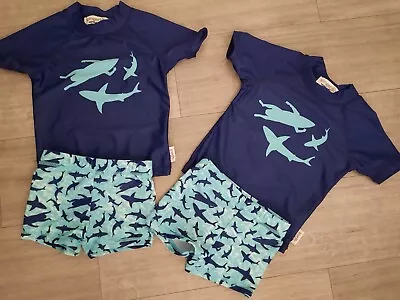 £4.51 • Buy 9-12 Months Twin Boys Swim Outfit Sets, Immaculate.