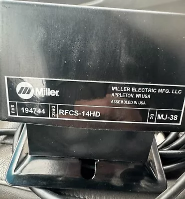 Miller Electric RFCS-14HD TIG Welder Foot Pedal  (194744) 14 Pin • $320