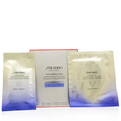 Shiseido Vital Perfection Liftdefine Radiance Face Mask 2 X 6 Sheets • $52.20