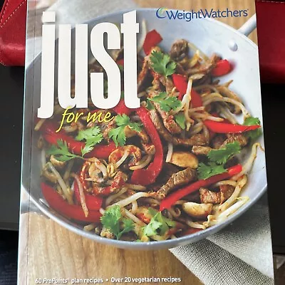 £1 • Buy Weight Watchers Just For Me - 60 ProPoints Recipes With Over 20 Vegetarian Rec,