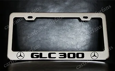  Mercedes-Benz GLC 300  License Plate Frame Custom Made Of Chrome Plated Metal • $29.99