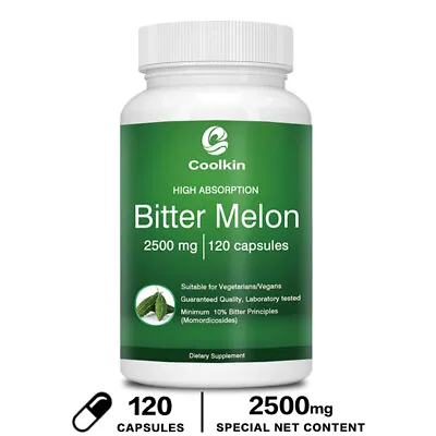 Bitter Melon Capsules 2500mg - Blood Sugar Control And Balance Immune Support • $11.39